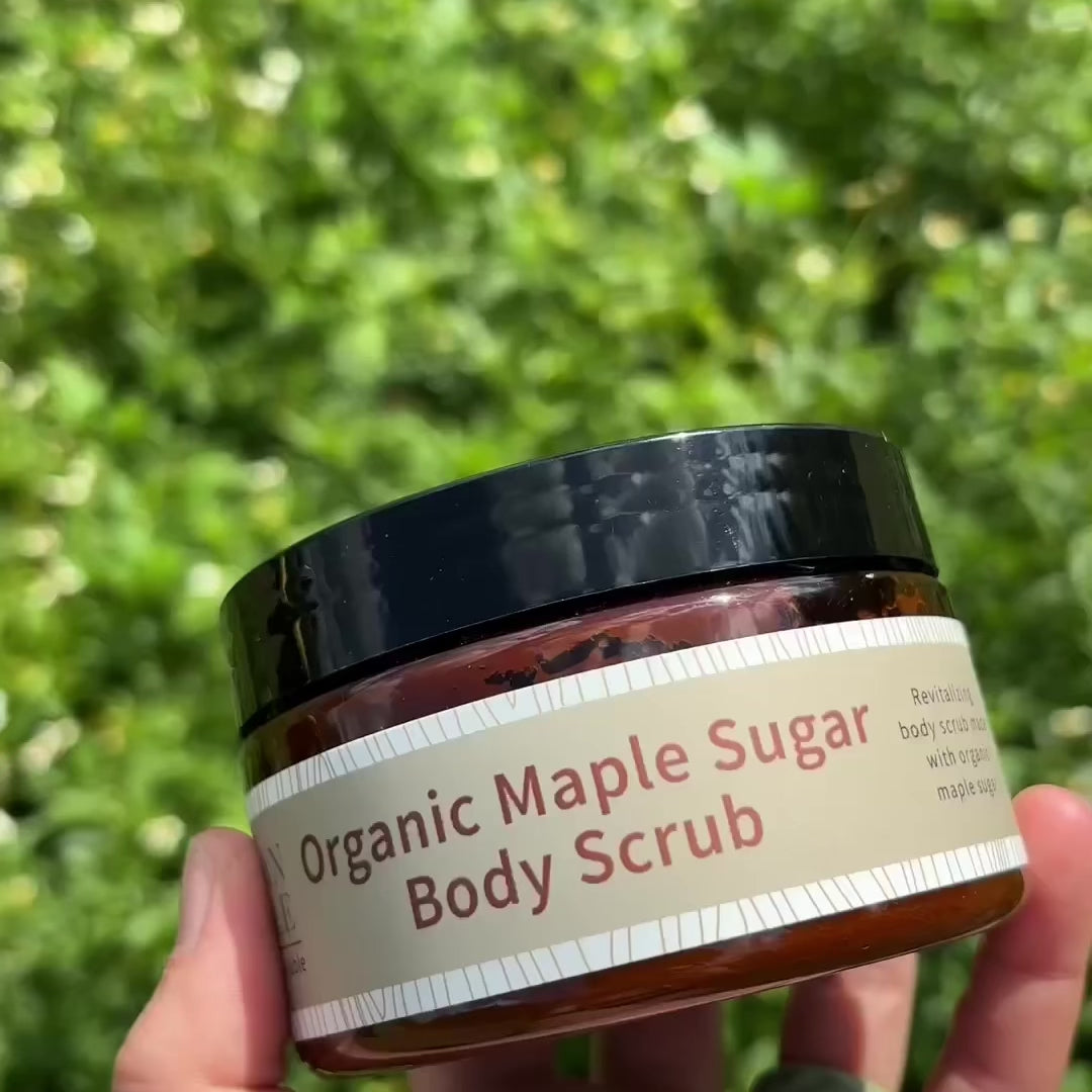 Organic Maple Sugar Body Scrub