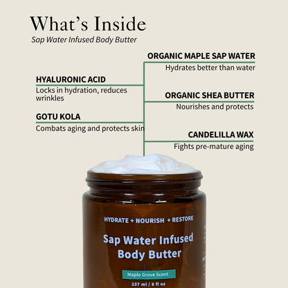 Sap Water Infused Body Butter