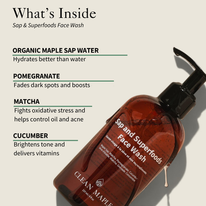 Sap & Superfoods Face Wash